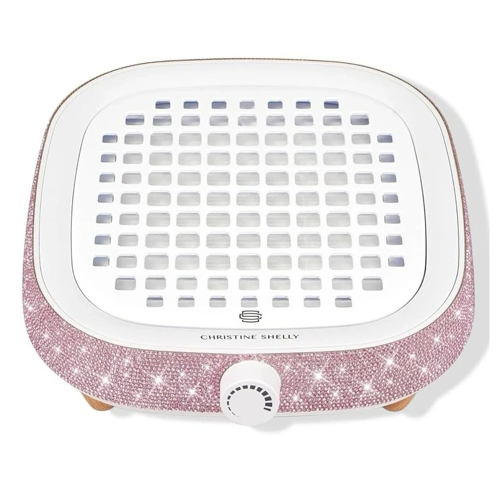 CHRISTINE SHELLY‎ G340 6000 RPM Nail Dust Collector Low Noise Pink New In Box